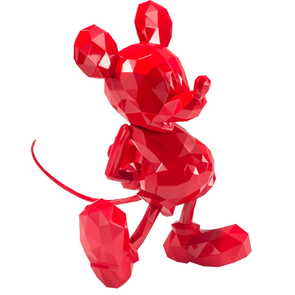 Mickey Mouse (Red), Disney, Sentinel, Pre-Painted
